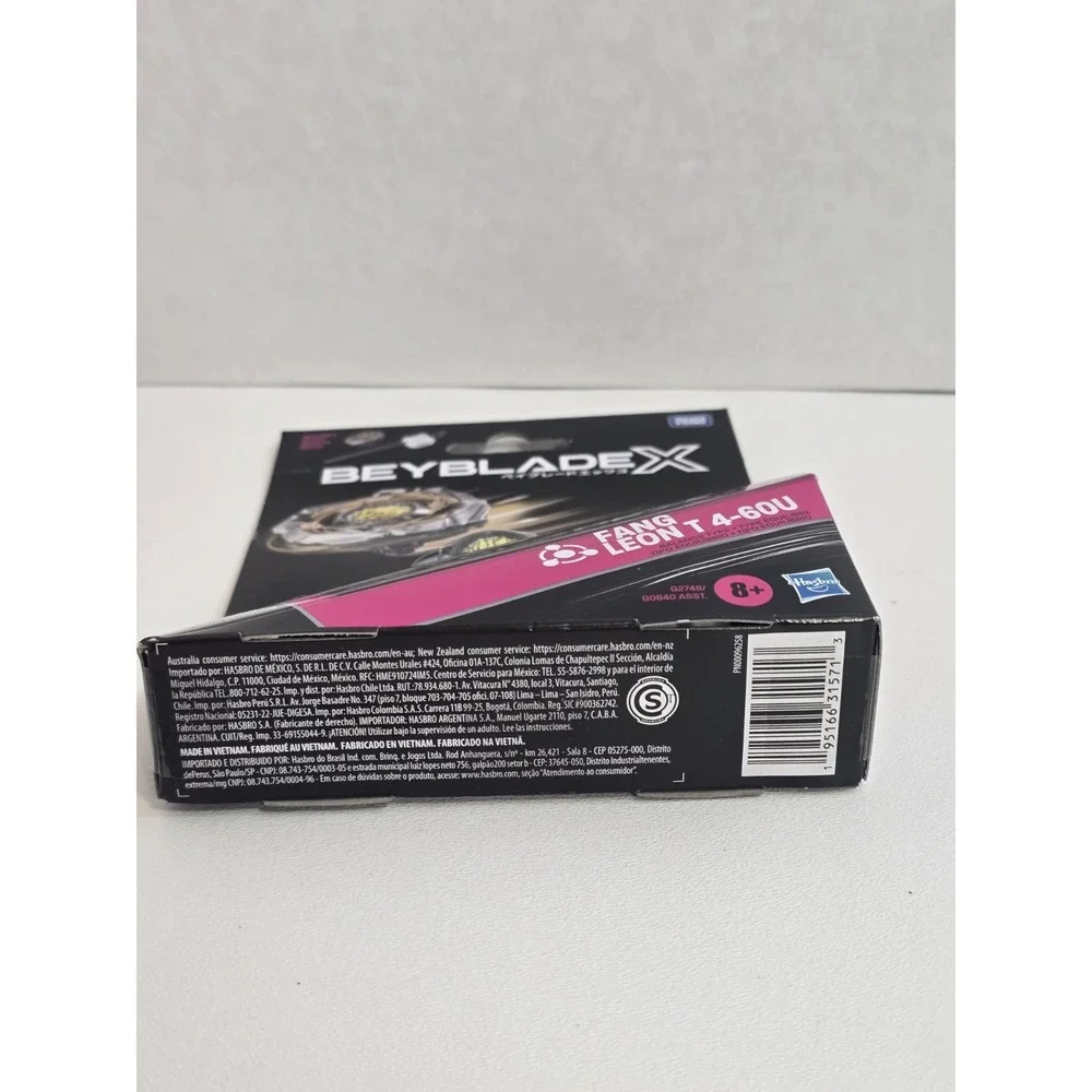 New Release Fang Leon T 4-60U Takara Tomy Beyblade X CX Hasbro Sealed